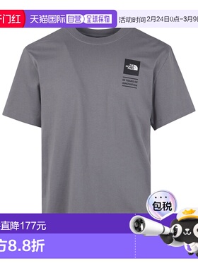 THE NORTH FACE 男士T恤 NF0A8GAQ0UZ SS2026 灰色