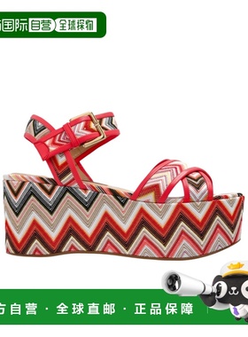 MISSONI 女士凉鞋 MWF038002 SS2025 花色 圆头高跟凉鞋