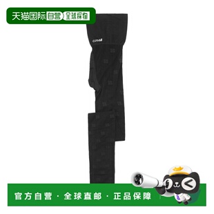黑色 GANNI SS2024 A5545099 图案袜子 女士袜子