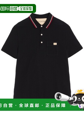 VALENTINO 男士POLO衫 VMH01KAQJ0NO SS2026 黑色