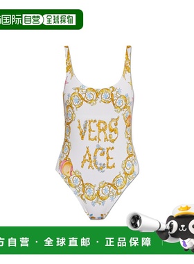 VERSACE 女士泳装 10165921A154675K640 AW2025 白色