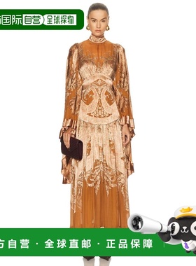 1h可退 潮奢 ZIMMERMANN 女士 Memento 烧焦感连衣裙 4972DF252