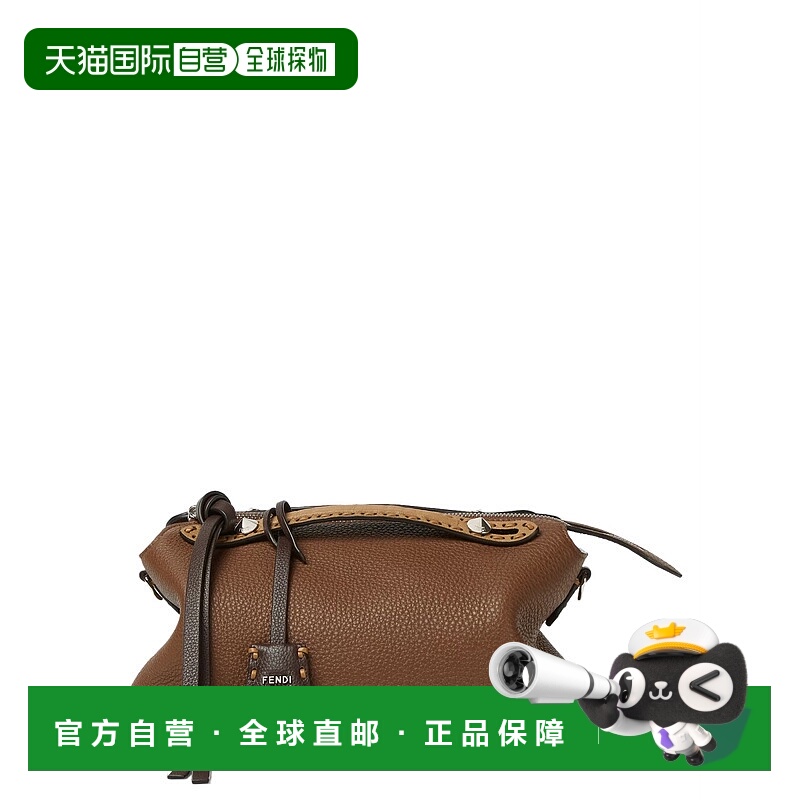 1h可退 FENDI 女士斜挎包 8BL155AV1JF1TVA AW2025 棕色 BORSE A