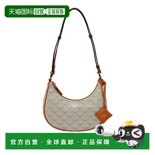 MCM 女士斜挎包 MWHFSAC02I9001I9 AW2025 浅棕色 Himmel Hobo Ba
