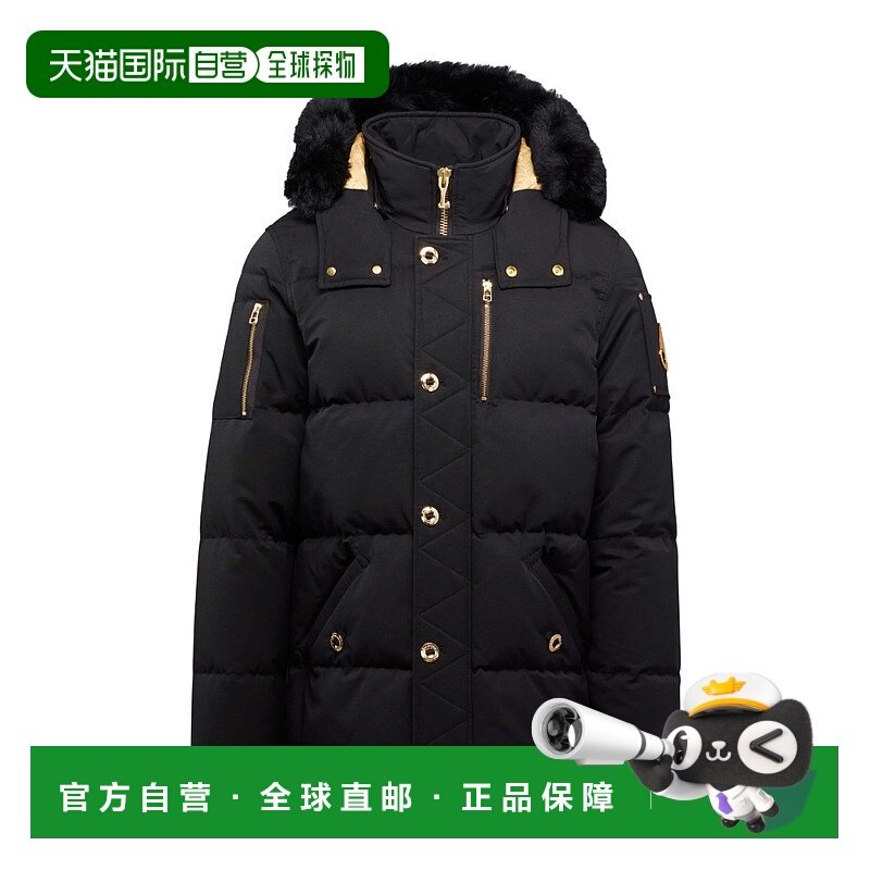 1h可退 moose knuckles 男士 羽绒服可拆卸鸭绒慕斯纳可兹夹克