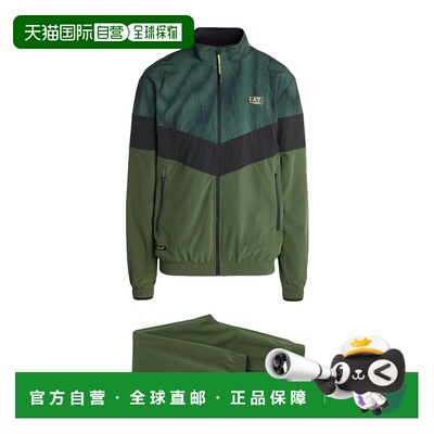 潮奢 Ea7 男士 Tracksuits 运动装 green绿色 舒适时尚
