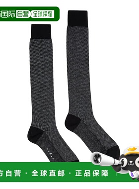 HOGAN 男士袜子 KSMF651946SP33B999 AW2025 灰色长筒袜