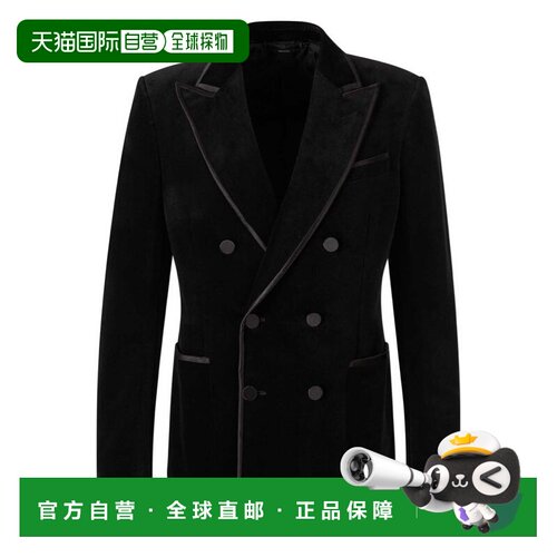 TOM FORD 男士西服 JENPT1CGS96NAA CO 黑色 长袖西装外套