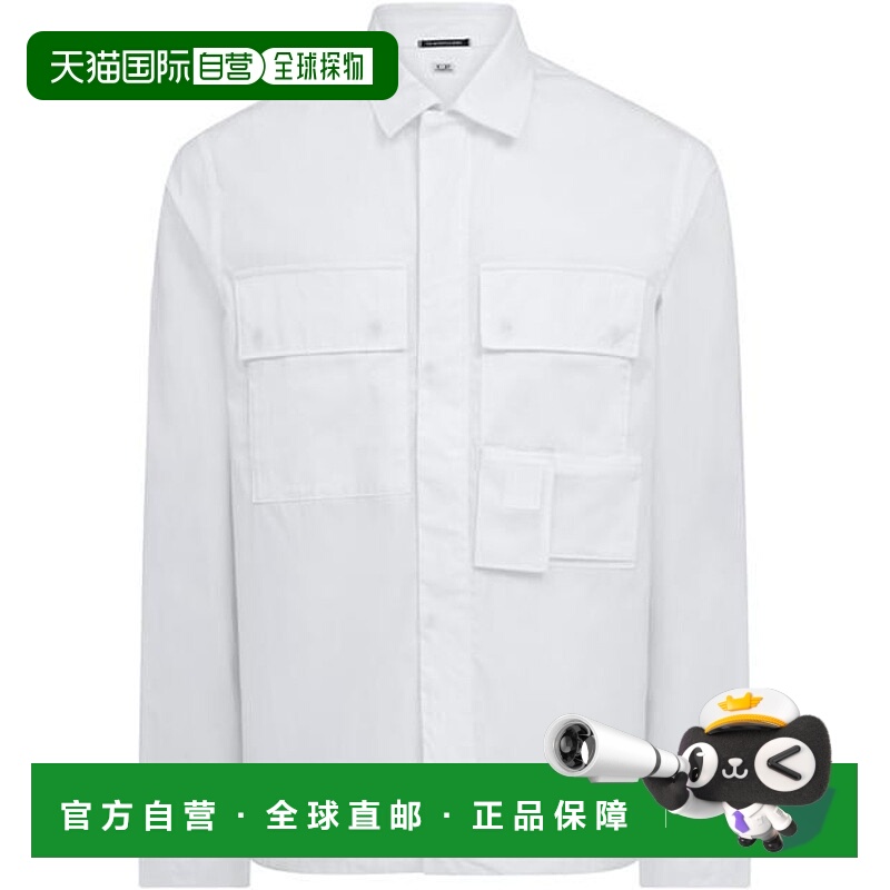 1h可退 潮奢 C.P. Company 男士 华达呢口袋衬衫时尚百搭舒适