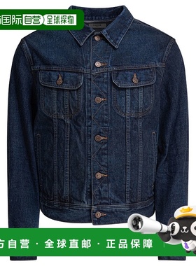 CELINE 男士夹克 RV0DX789DCBF8 SS2025 蓝色 长袖牛仔外套