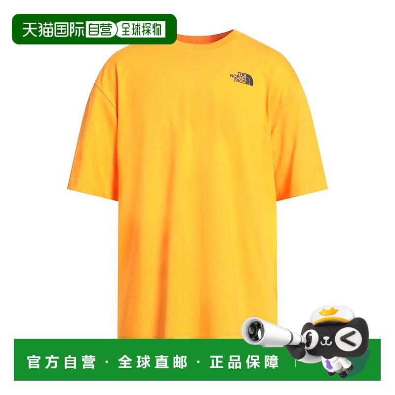 1h可退 潮奢 The North Face 北面 男士 T恤 orange橙色 舒适时尚