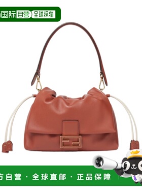 1h可退 FENDI 女士手提包 8BR833AQ0DF1S4E AW2025 棕色 Mamma Ba