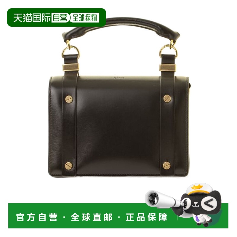 1h可退 CHLOÉ 女士斜挎包 C23SS290J38001 SS2023 黑色 ora 翻盖