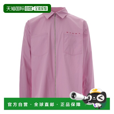 MARNI 男士衬衫 CUMU0297P0USCT88LRC20 SS2026粉红色长袖