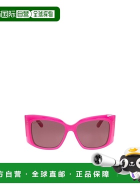 BALENCIAGA 女士眼镜 830316T00395500 SS2025 粉红色太阳镜