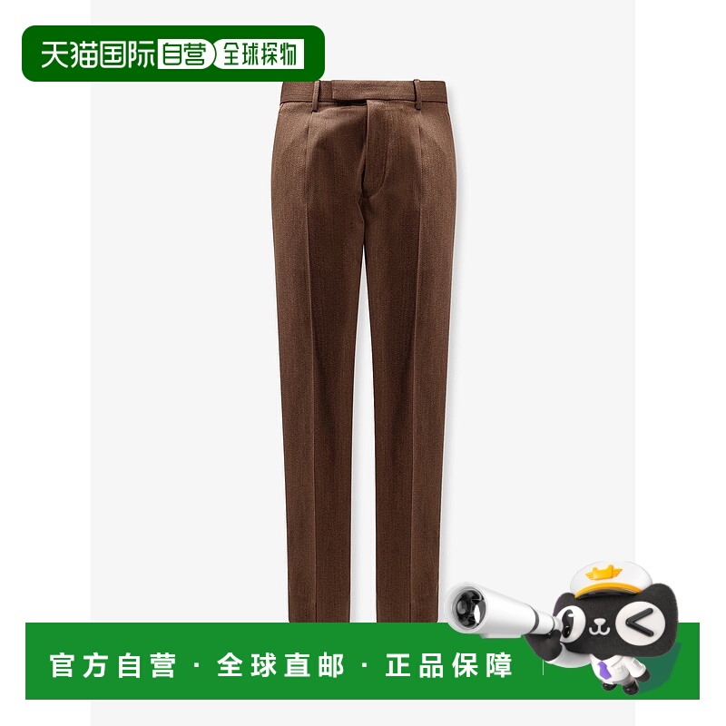 1h可退 潮奢 zegna 杰尼亚 男士 羊毛裤子 UGI11A2TP45M96R