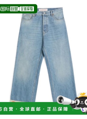 VALENTINO 男士牛仔裤  SS2025蓝色 直筒裤VDE06GAS6558