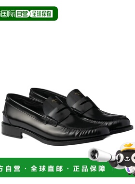 PRADA 女士芭蕾乐福鞋 1D199OV69F020F0Y71 CO 黑色女鞋单鞋