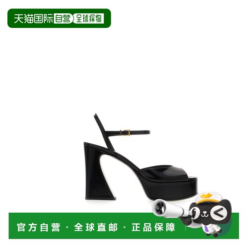 FENDI 女士凉鞋 8X899069FF0QA1 AW2026 黑色 粗跟高跟凉鞋