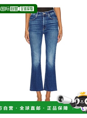 潮奢 mother denim 女士 Hustler 及踝磨损牛仔裤 11171008