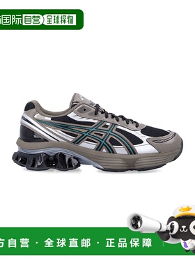 ASICS 男士运动鞋 1203A737002 SS2025 黑色 圆头运动鞋亚瑟士