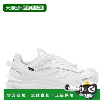 MONCLER 男士运动鞋 4M00260M7208001 SS2026 白色 Technical fab