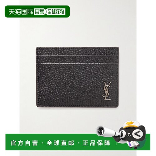 Saint Laurent 圣罗兰 男士 小号 CASSANDRE 粒面卡包 607603AAC6