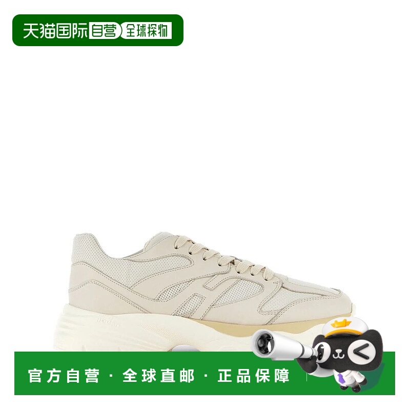 1h可退 HOGAN 男士运动鞋 HXM6650FJ10Q44 AW2024 白色 Hogan  Sn