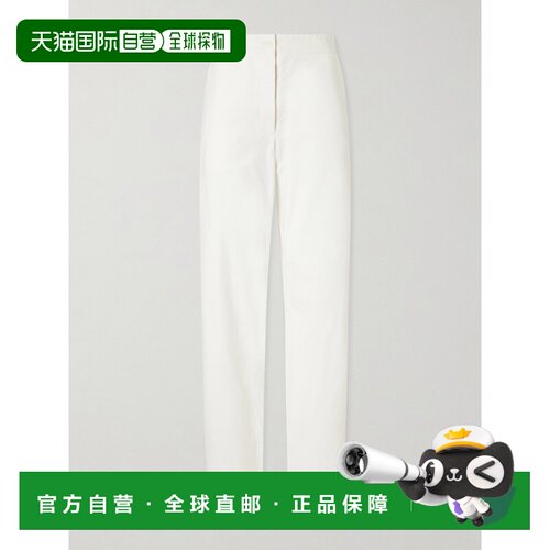 The Row 女士 Fael 棉质府绸直筒裤 11022W504