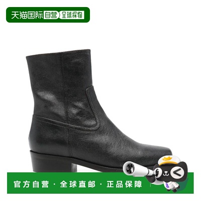 1h可退 潮奢 AQUAZZURA 女士 OUT LAW 40 内衬短靴 OWLMIDB0VCF8B