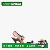 FENDI AW2025棕色凉鞋 女士高跟鞋 8J8805AY9XF1TOZ