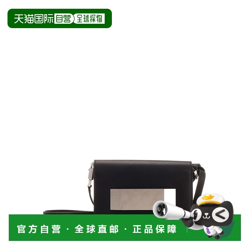 RICK OWENS 女士手拿包 RA02D0522009 AW2024 黑色 Leather clutc