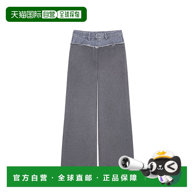 1h可退 GIVENCHY 女士休闲裤 BW511Q5Y8S020 SS2024 灰色