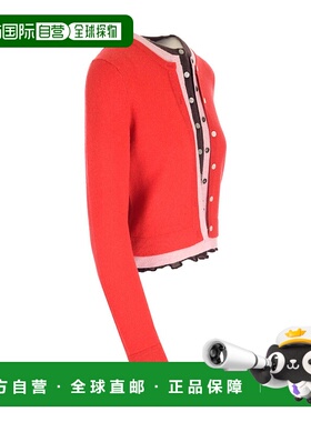 TORY BURCH 女士针织毛衣 开衫 SS2023 144571418红色