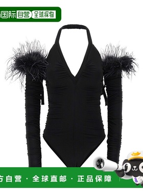 PINKO 女士连体衣 105483A2GSZ99 AW2025 黑色 'Ottovolante' bod