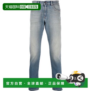 A0356209D8101 牛仔裤 AW2022 蓝色 DIESEL 腰带环牛仔裤 男士