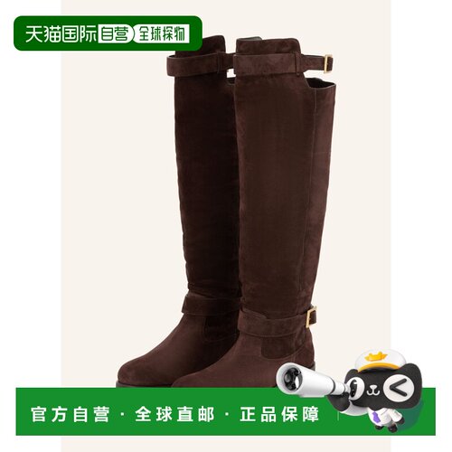 JIMMY CHOO 女士靴子 100313345515000 CO 深棕色 BIKER KB Boots