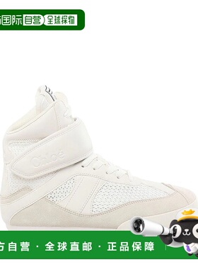 CHLOÉ 女士运动鞋 CHC25S07HPL20 SS2025 白色 Chloe Mesh And Su