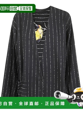 Maria Calderara 女士夹克 S204B91 AW2024 黑色 Over Jacket