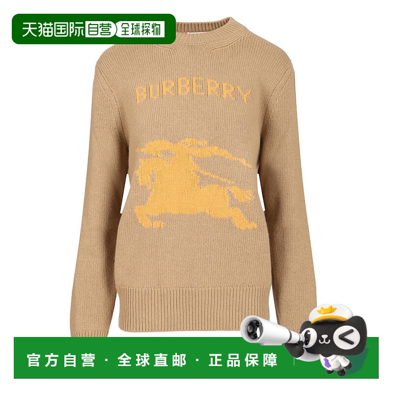1h可退 BURBERRY 女士针织衫 8114156A3743 AW2025 棕色 Sweater