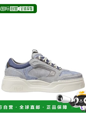 FENDI 男士运动鞋 7E1728AYFSF1V87 SS2026 灰色 SNEAKERS