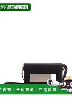 RICK OWENS 女士手拿包 RA02D0522009 AW2024 黑色 Leather clutc