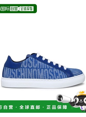 1h可退 MOSCHINO 女士运动鞋 MN15012G1G100707 SS2023 蓝色