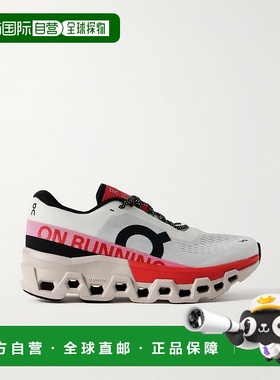 1h可退 潮奢 On 女士 Cloudmonster 2 橡胶边网纱运动鞋 3WE13193