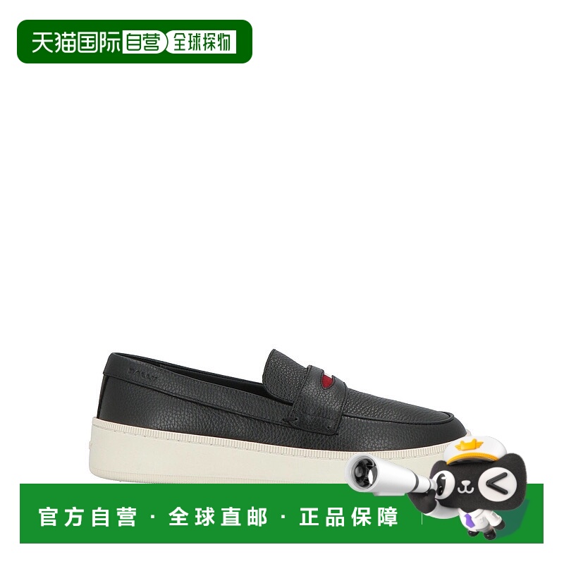 1h可退 潮奢 Bally 巴利 男士 乐福鞋 black黑色 舒适时尚