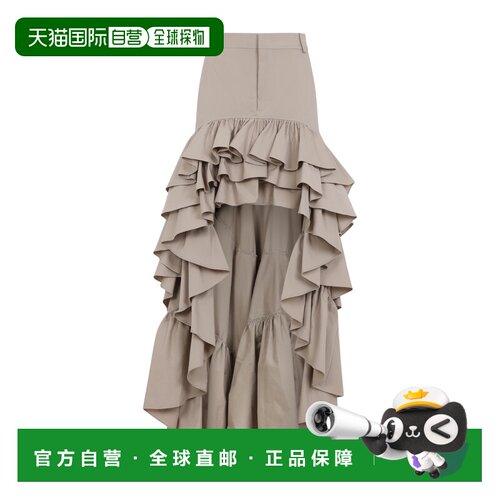 奢淘 MOSCHINO COTTON LONG SKIRT 女 251E011805140081