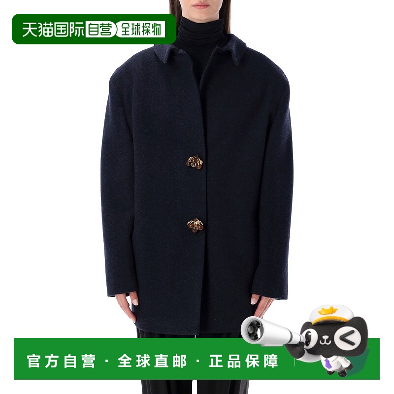 PRADA 女士外套 P573PY18OYF0008 AW2025 蓝色 Prada Shetland wo