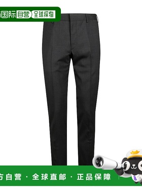 PRADA 男士休闲裤 UPA762RO1F0480 AW2018 灰色 灰色经典西裤