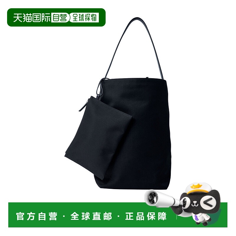 1h可退 THE ROW 男士单肩包 W1844MW4000BLAN AW2025 黑色 大号 N