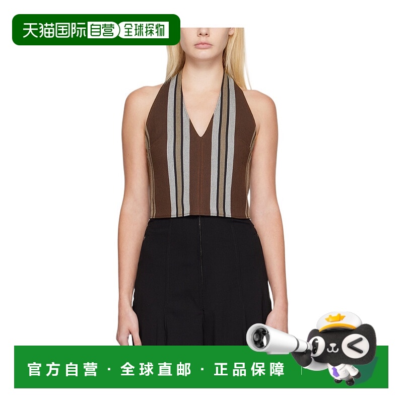 1h可退 JACQUEMUS 女士背心吊带 223TO01810838 AW2022 黑色